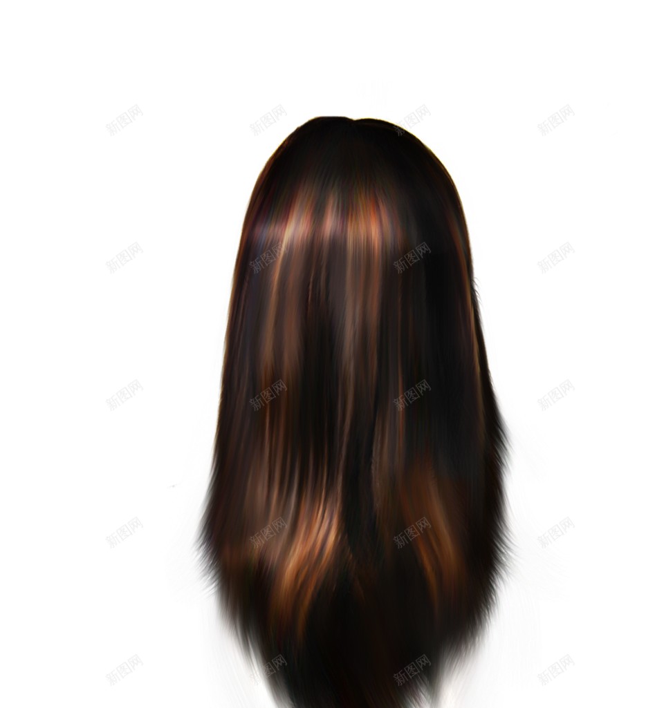 毛发头发png免抠素材_88icon https://88icon.com 头发 毛发