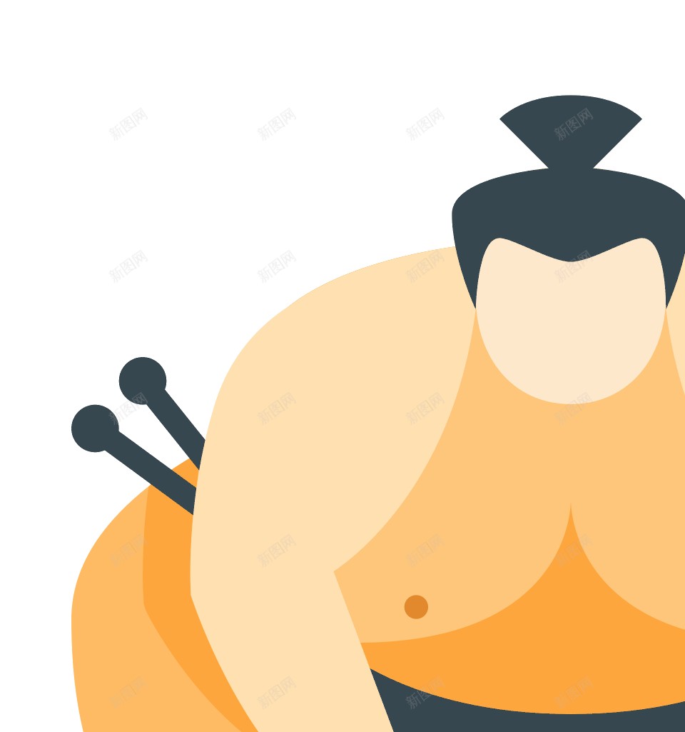 相扑png免抠素材_88icon https://88icon.com 相扑