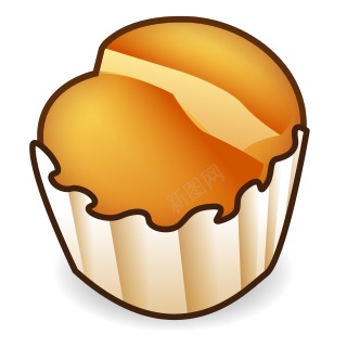 英格兰松饼杯状小松糕png免抠素材_88icon https://88icon.com 杯状小松糕 英格兰松饼