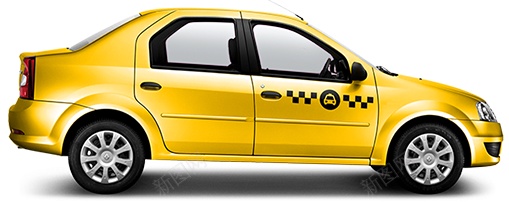 出租汽车计程车png免抠素材_88icon https://88icon.com 出租汽车 计程车