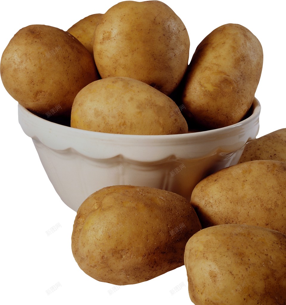 马铃薯土豆png免抠素材_88icon https://88icon.com 土豆 马铃薯
