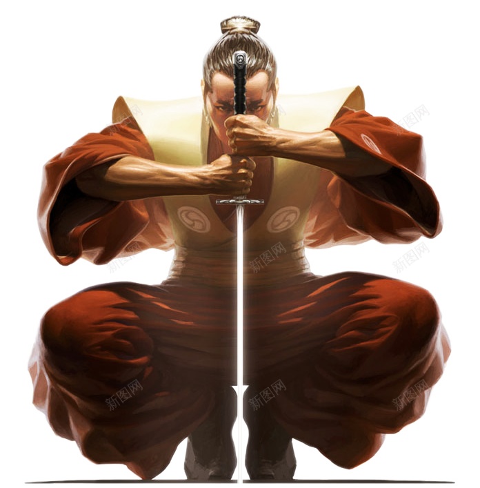 武士png免抠素材_88icon https://88icon.com 武士