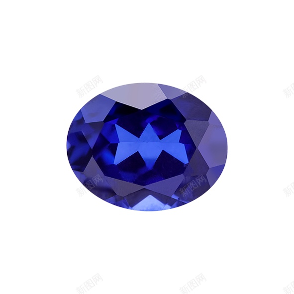 蓝宝石宝蓝色png免抠素材_88icon https://88icon.com 宝蓝色 蓝宝石