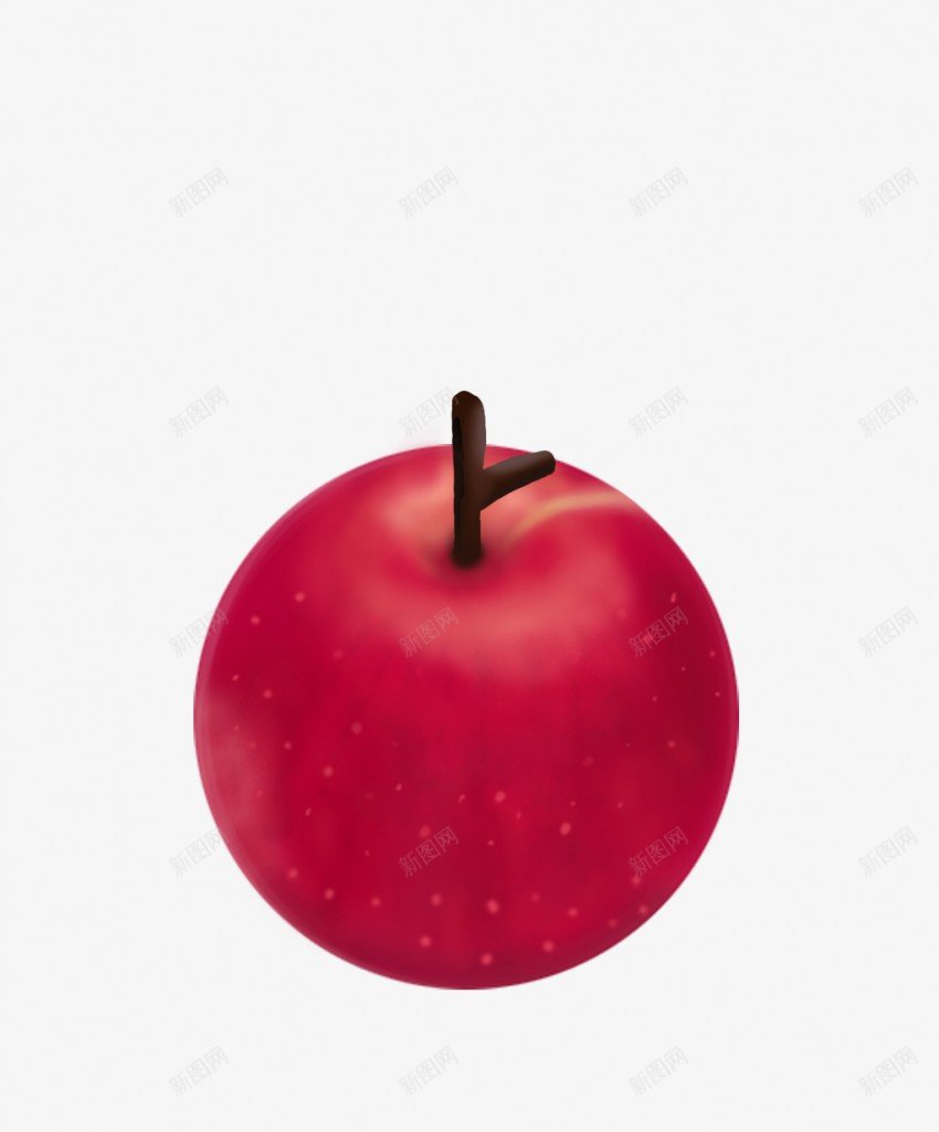 苹果psd免抠素材_88icon https://88icon.com 苹果 手绘苹果 写实苹果