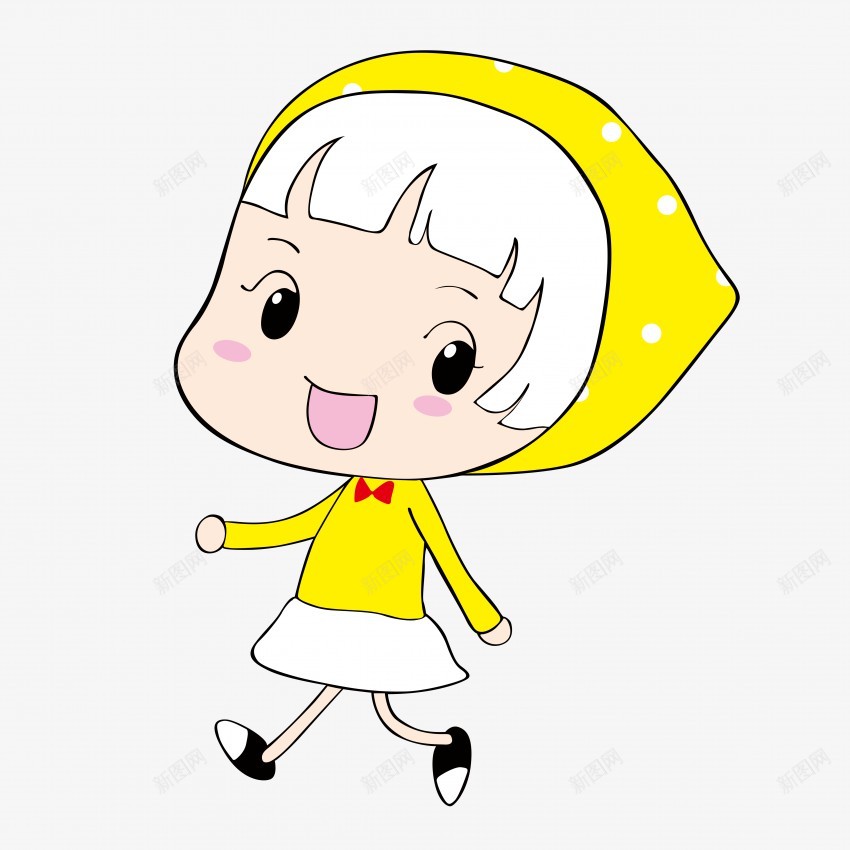 小女孩1png免抠素材_88icon https://88icon.com 小女孩
