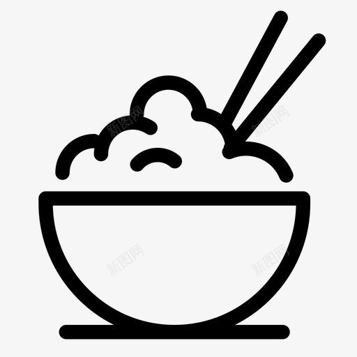 中餐米饭东方菜图标png免抠素材_88icon https://88icon.com 中餐 米饭 东方 菜 图标