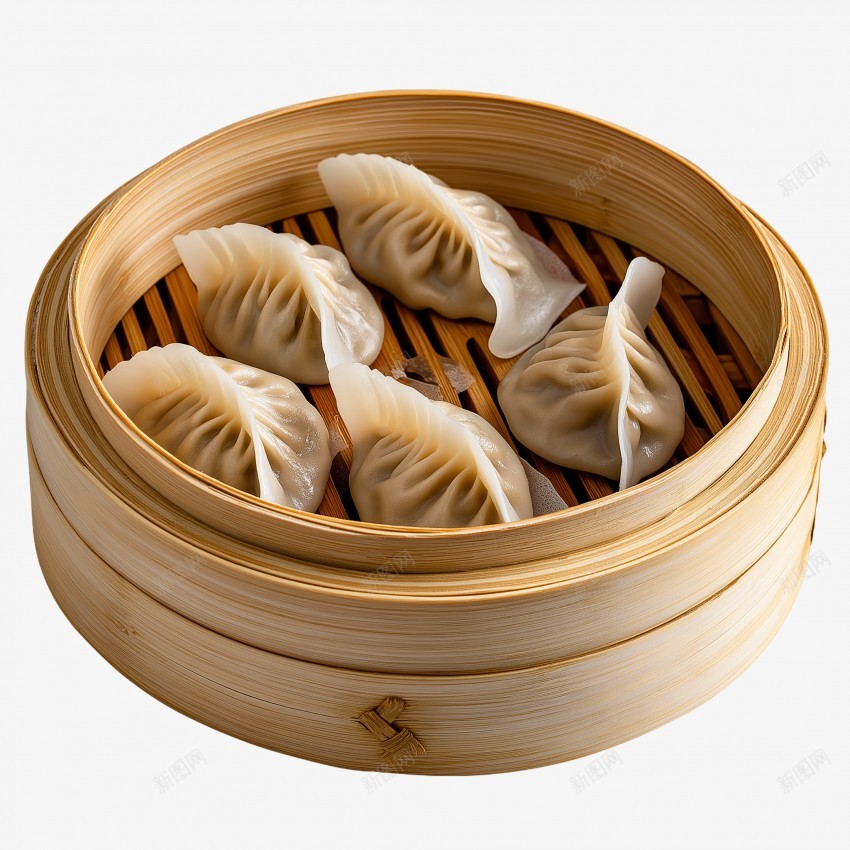 蒸饺png免抠素材_88icon https://88icon.com 一一笼蒸饺 冷水面饺子 蒸饺 薄皮大馅 冒热气 好吃 美味 美食 肉馅食物 蒜泥配料 醋麻油蘸料