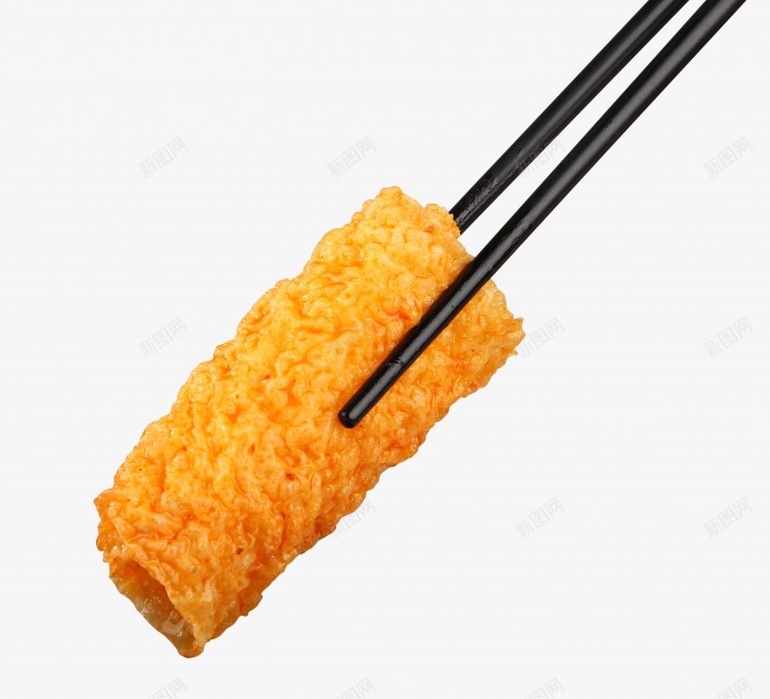 夹腐皮卷png免抠素材_88icon https://88icon.com 腐皮卷 打火锅 豆制品 食材 好吃