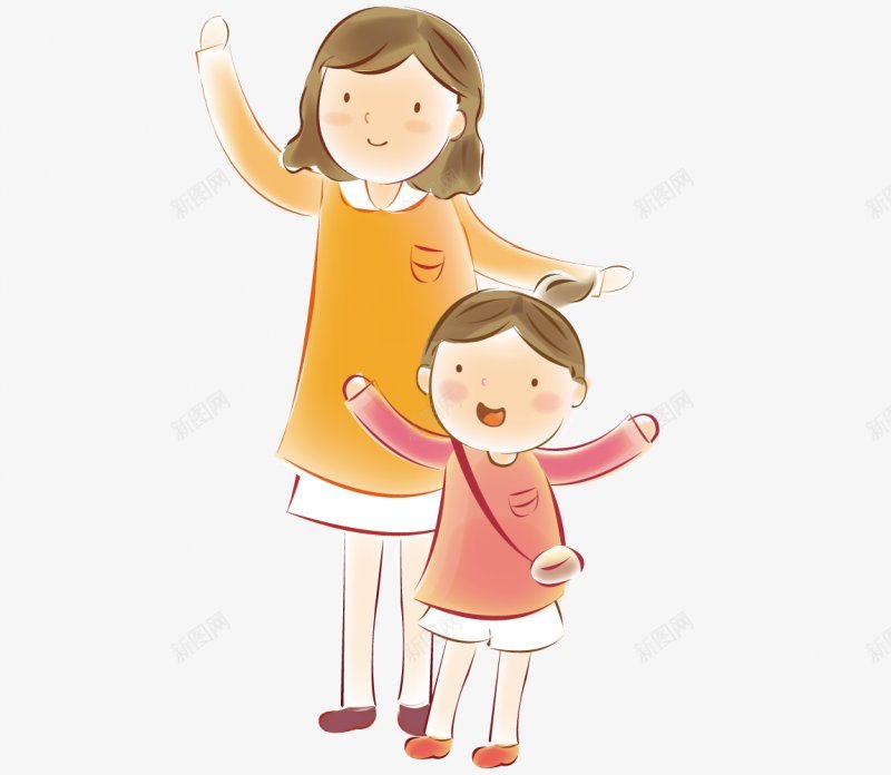 母亲节人物亲子人物4插画母亲节父亲教师节png免抠素材_88icon https://88icon.com 亲子人物 插画母亲节父亲教师节 母亲节人物