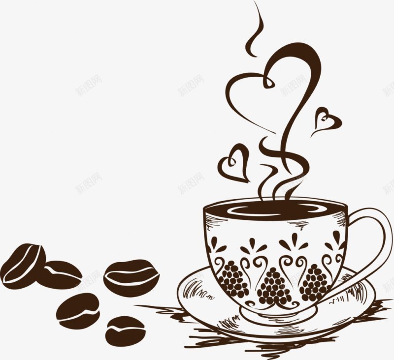 手绘咖啡咖啡豆手绘线稿png免抠素材_88icon https://88icon.com 咖啡豆 手绘 手绘咖啡 线稿