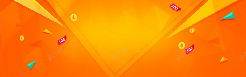 橙色背景图banner场景jpg设计背景_88icon https://88icon.com 场景