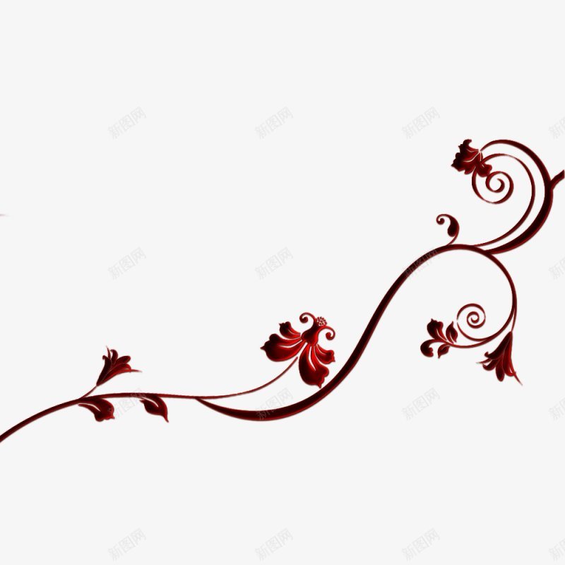 手绘简约线条花纹装饰png免抠素材_88icon https://88icon.com 巴洛克 华丽 红棕色 印花 古典 蝴蝶 图案 底纹 弧线 手绘 曲线 植物 简约 线条 艺术 花卉 花纹 装饰