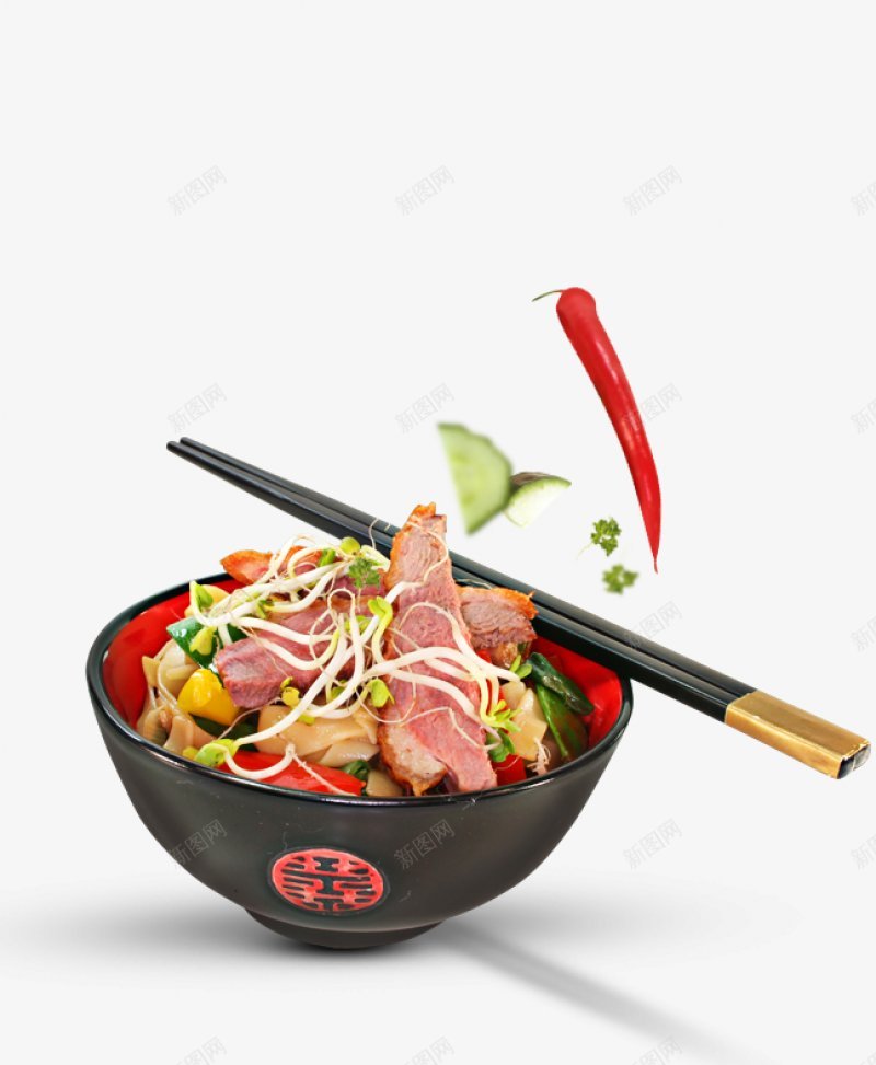 一碗特色牛肉拉面美食png免抠素材_88icon https://88icon.com 牛肉拉面 手工面 牛肉面 牛肉片 豆芽 一碗 香辣 美味 面条 面食 面元素