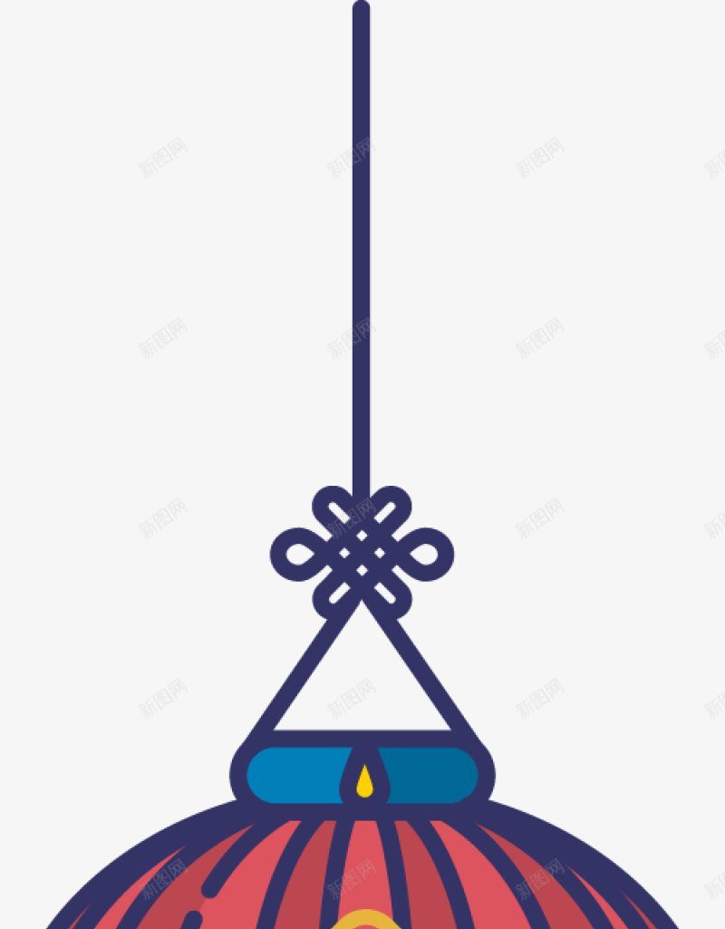 中国新年传统复古传统中国风日式翔云灯笼福娃png免抠素材_88icon https://88icon.com 中国新年传统免扣