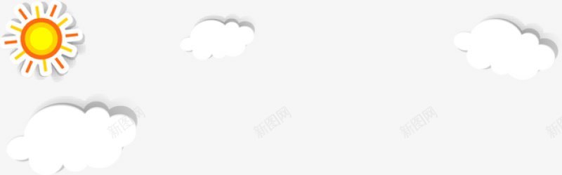 卡通云朵天空图png免抠素材_88icon https://88icon.com 免扣卡通云朵天空 图