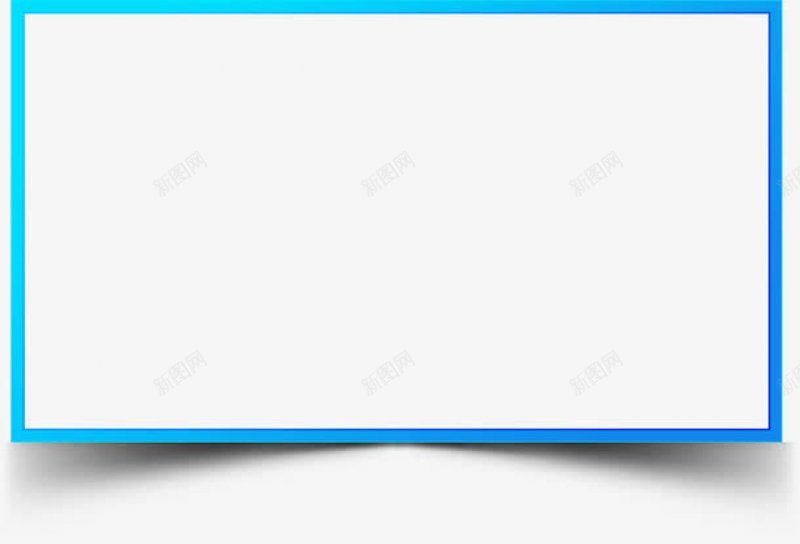 蓝色边框海报边框jpg设计背景_88icon https://88icon.com 蓝色边框海报 边框