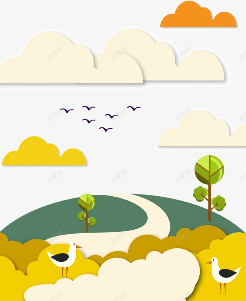 春天夏天插画北坤人水晶兮png免抠素材_88icon https://88icon.com 水晶兮