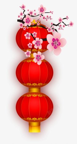 春节新春元旦节日灯笼炮竹剪纸红色拜年中国结灬小狮子png图片下载 春节新春元旦节日灯笼炮竹剪纸红色拜年中国结灬小狮子素材
