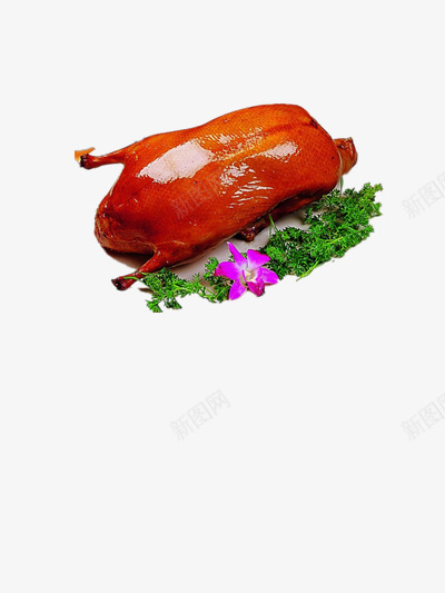 烤鸭png免抠素材_88icon https://88icon.com 一只烤鸭 北京烤鸭 美食 蔬菜 食物 鸭子