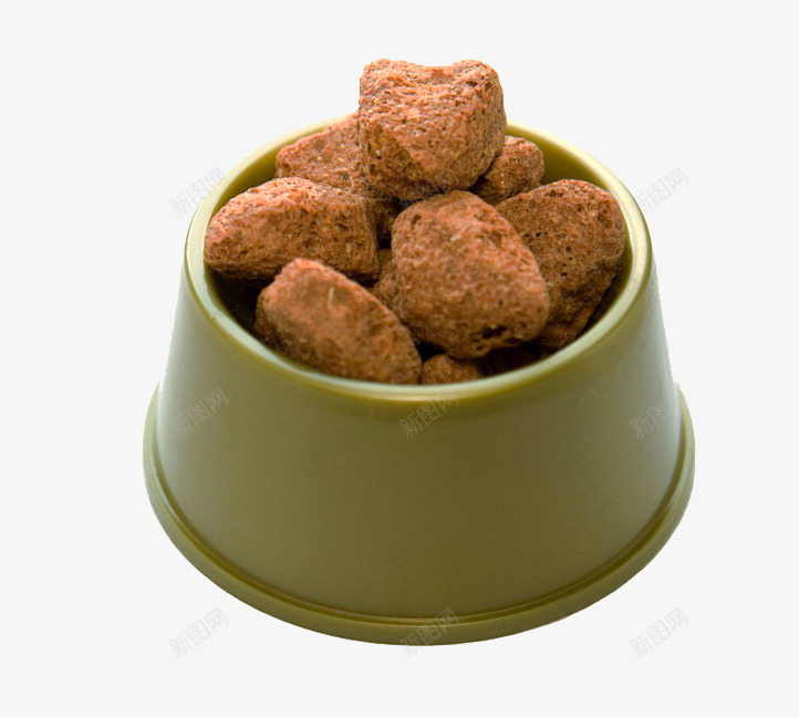 一碗狗粮png免抠素材_88icon https://88icon.com 产品实物 宠物食品 狗粮
