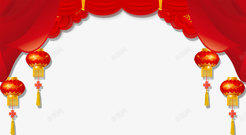大红色2019新年展板psd免抠素材_88icon https://88icon.com 元旦晚会 大红色2019新年展板 新年banner 新年展板 春节 灯笼 环艺展板 红色 红色展板