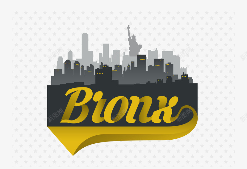 黑暗的市中心png免抠素材_88icon https://88icon.com 假日 插图 曼哈顿 自由