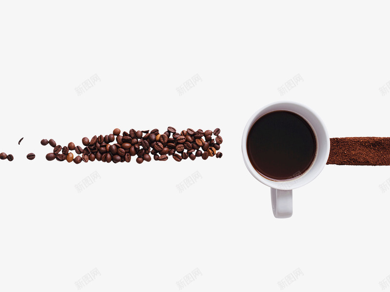 咖啡豆png免抠素材_88icon https://88icon.com 咖啡 咖啡粉 咖啡豆 杯子