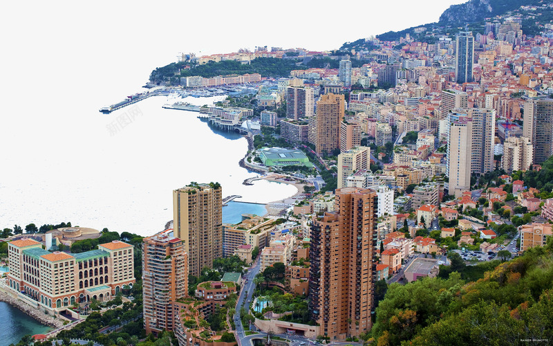 摩纳哥城市风景十七psd免抠素材_88icon https://88icon.com 名胜古迹 旅游风景 著名建筑 魅力城市