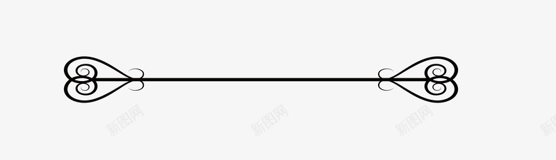 簪子曲线分隔符分割框png免抠素材_88icon https://88icon.com 分割 分割曲线 分割框 分割素材 分隔符 曲线 曲线素材 簪子