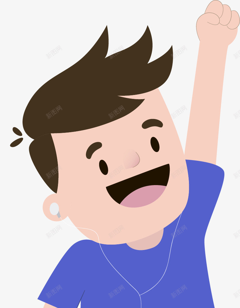 举手握拳的男孩png免抠素材_88icon https://88icon.com 举手 人举手 卡通 卡通礼貌 小朋友 小男孩举手 打招呼 挥手 握拳 男孩 高举手臂