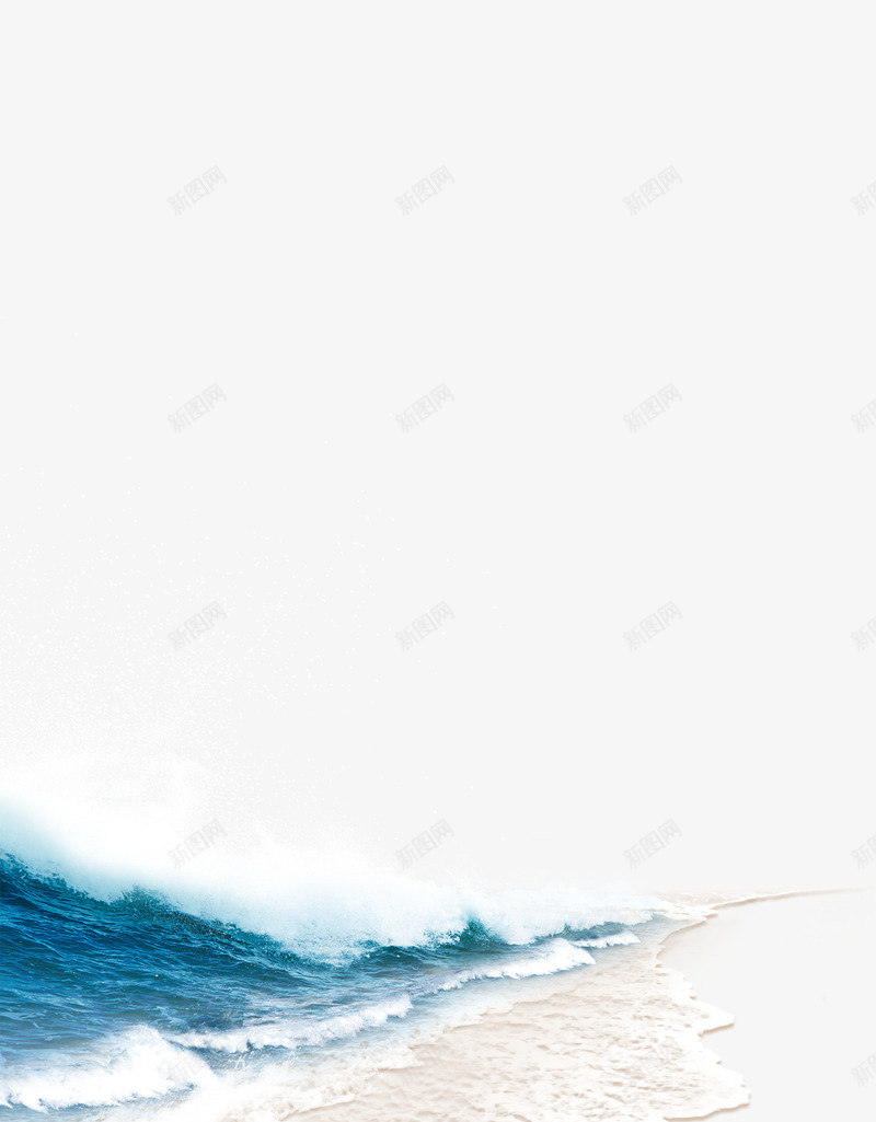 沙滩海边海浪蓝色大海png免抠素材_88icon https://88icon.com 大海 沙滩 海浪 海边 海阔天空