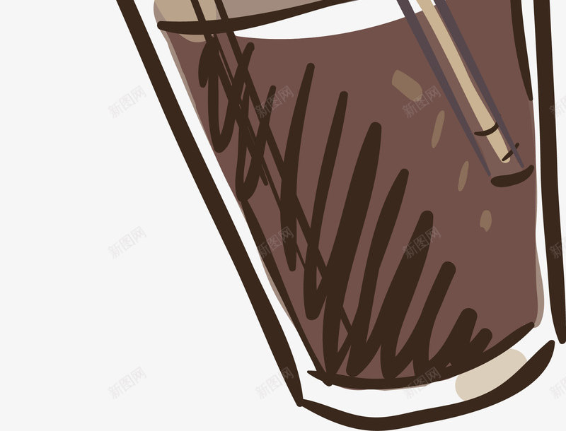 手绘奶茶矢量图ai免抠素材_88icon https://88icon.com 卡通杯子 可爱 咖啡 咖啡烟 奶茶 奶茶杯 手绘 招牌奶茶 杯子 热气 焦糖奶茶 矢量图 饮品 饮料 香气