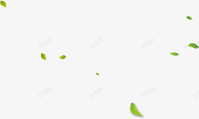 飘落的树叶png免抠素材_88icon https://88icon.com 叶子 绿叶 绿色 落叶