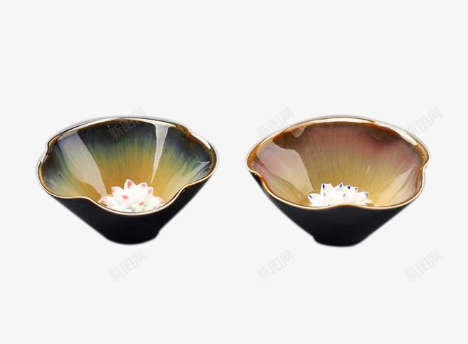 莲花日式香盘png免抠素材_88icon https://88icon.com 创意陶瓷 禅意纯手工 禅意香道托 莲花日式香盘 香插