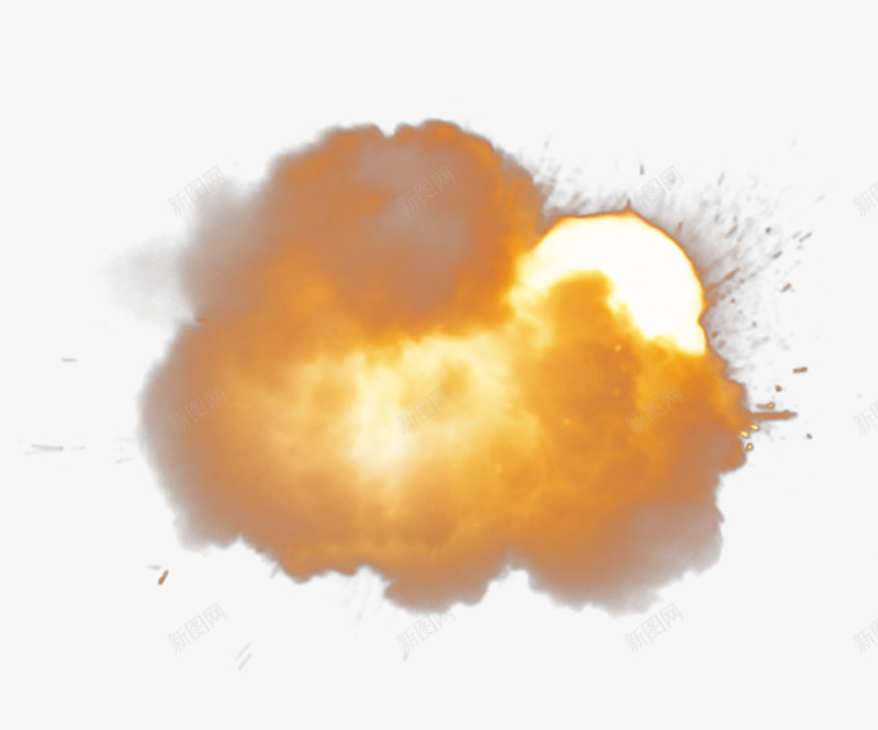 爆炸粉末飞溅png免抠素材_88icon https://88icon.com 发光 粉尘爆炸 粉末飞溅 蘑菇云 黄色粉尘爆炸