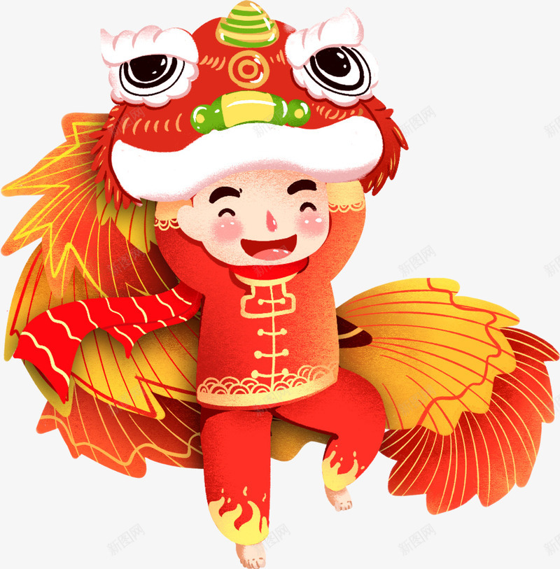 猪年大吉舞狮猪猪年贺岁png免抠素材_88icon https://88icon.com 2019猪 Q版猪 元旦 猪年大吉 猪年贺岁 舞狮猪