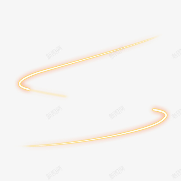 黄色光束png免抠素材_88icon https://88icon.com 光照效果 发光 简约 酷炫 闪亮旋转