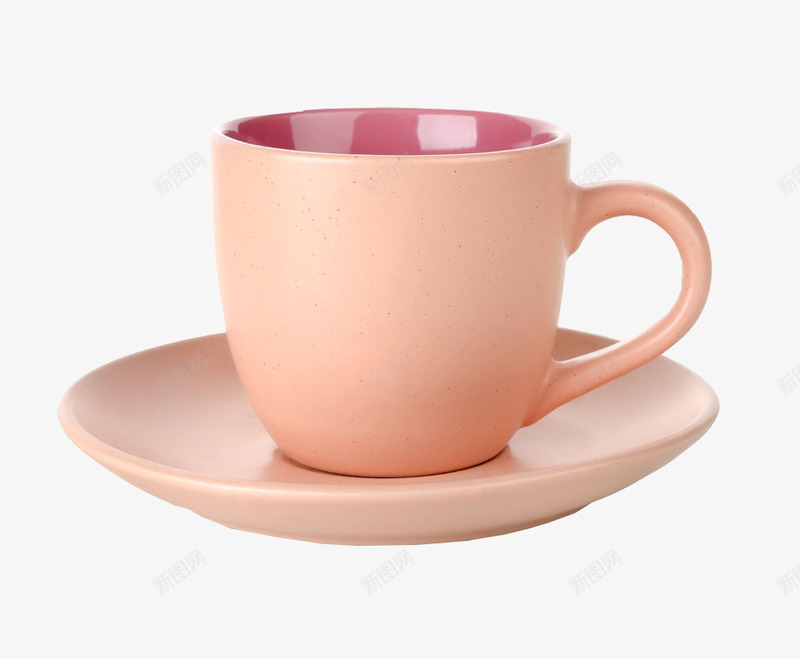 粉色马克杯png免抠素材_88icon https://88icon.com 杯子 粉色 马克杯