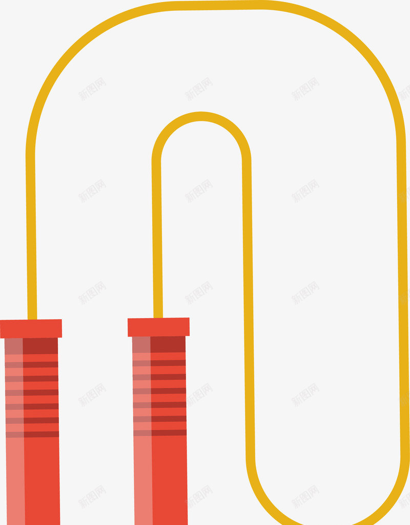 手绘健美健身器材黄色跳绳素png免抠素材_88icon https://88icon.com 体育 健美 健身 健身器材黄色跳绳 健身房 健身馆 器材 手绘健美健身器材黄色跳绳矢量素材免费下载 文体 运动器材 锻炼
