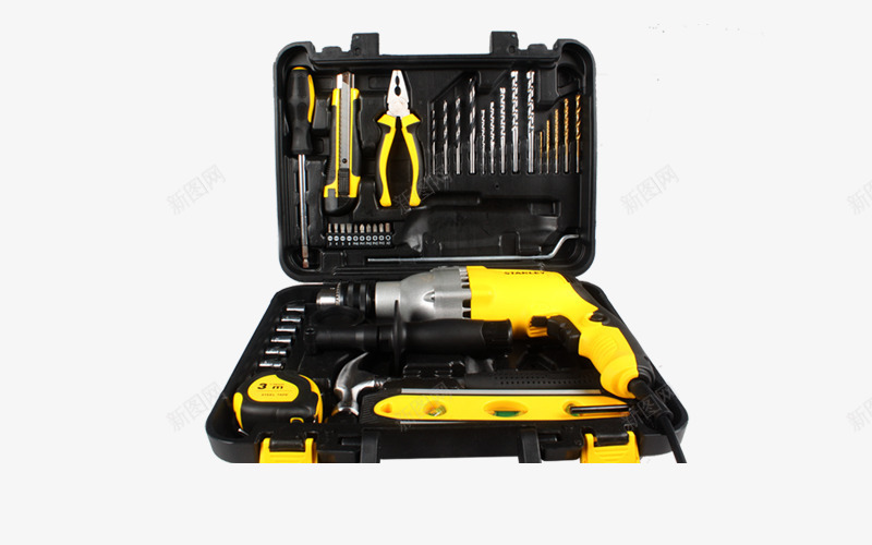 常用工具箱png免抠素材_88icon https://88icon.com 工具箱 常用 日用工具 装修工具