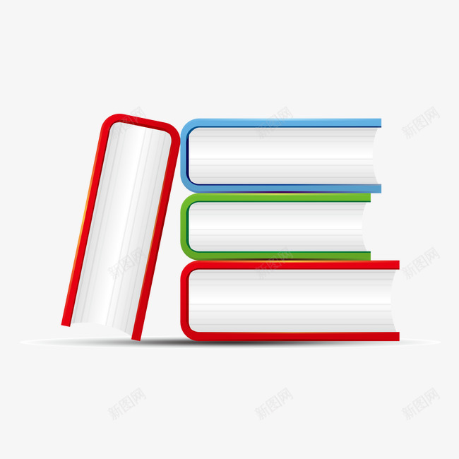 卡通书本侧面png免抠素材_88icon https://88icon.com 书本 侧面 卡通 学习 立体