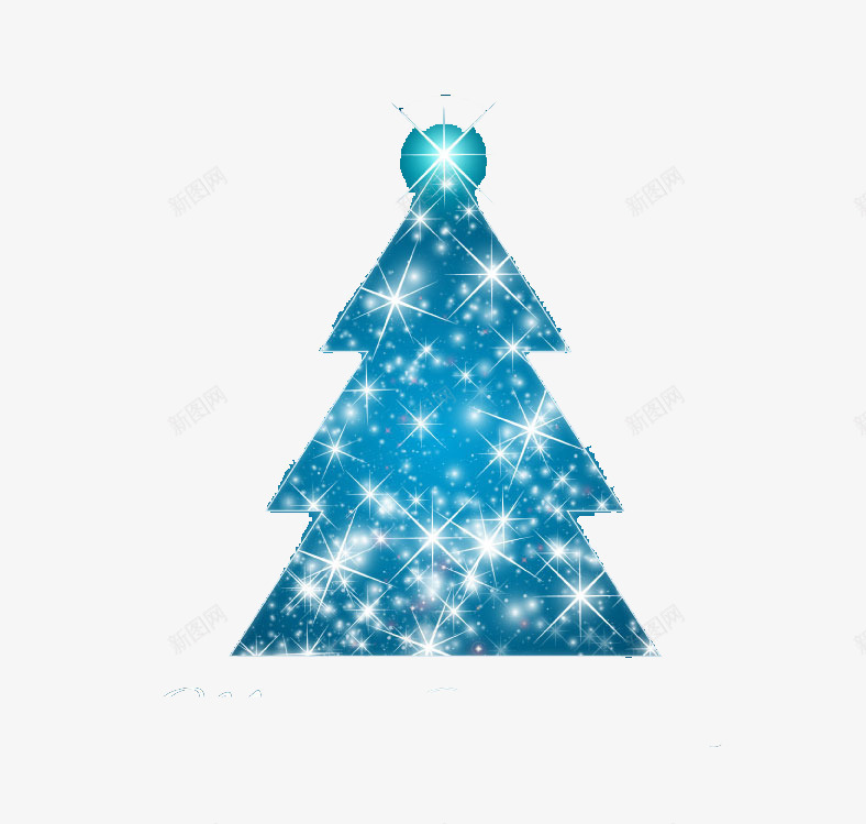 闪亮蓝色圣诞树背景png免抠素材_88icon https://88icon.com 圣诞图片 圣诞树 圣诞矢量素材 圣诞素材 圣诞节免费图片 蓝色 闪亮