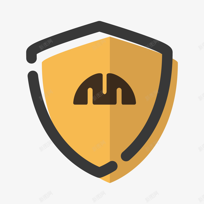 灰色手绘线稿盾牌元素矢量图ai免抠素材_88icon https://88icon.com 卡通插画 安全 扁平化 手绘 灰色 线稿 防护 矢量图