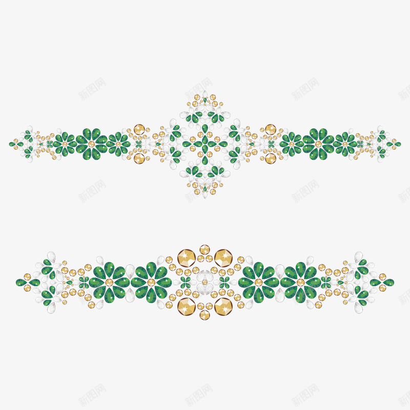绿钻石与金钻石png免抠素材_88icon https://88icon.com 卡通珠宝 奢华 珠宝 珠宝首饰 矢量珠宝 矢量首饰 绿钻石 钻石首饰 饰品 首饰