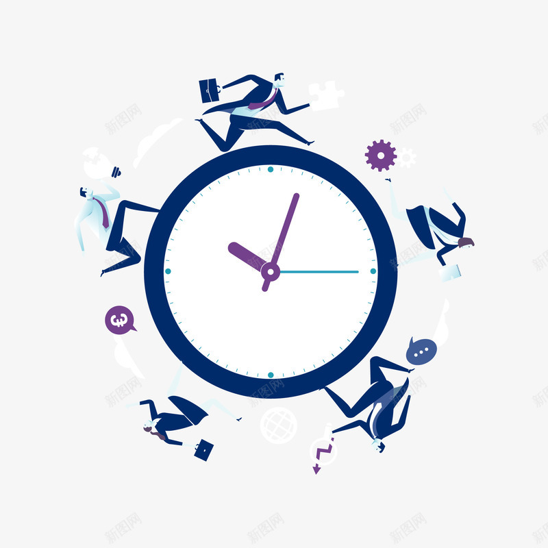 上班族的一天矢量图eps免抠素材_88icon https://88icon.com png免抠图 上班族 卡通 奔跑 扁平 手绘 时间 矢量图