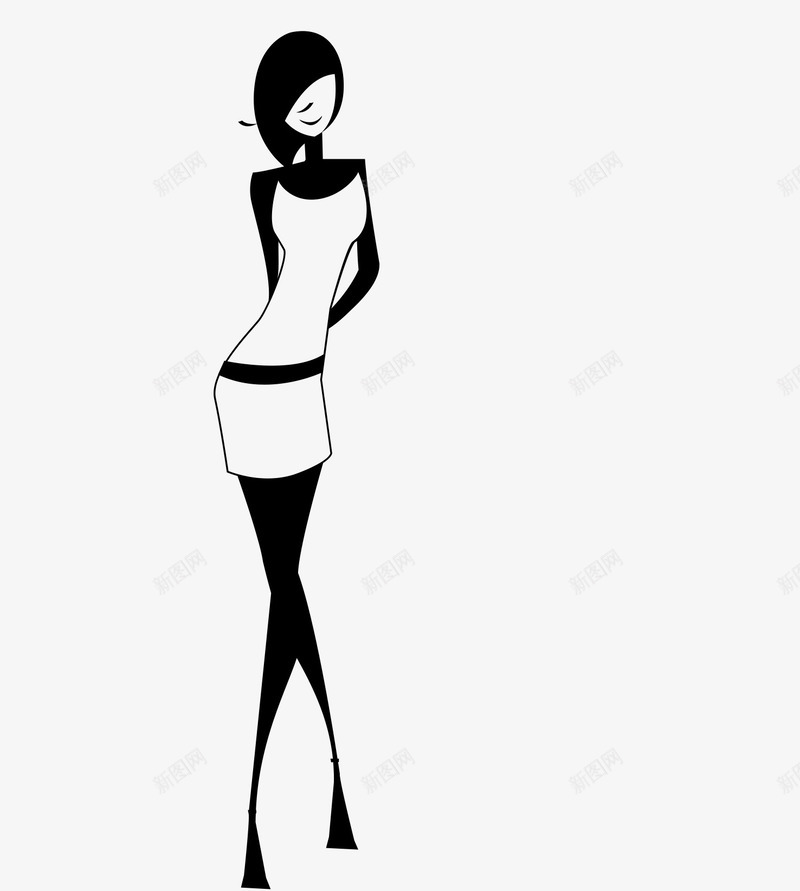 都市女性png免抠素材_88icon https://88icon.com 剪影 女性 模特 白领 都市