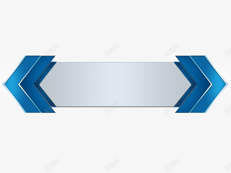 蓝色标题栏png免抠素材_88icon https://88icon.com 新闻标题栏 标签 电商标题栏 蓝色 装饰 边框