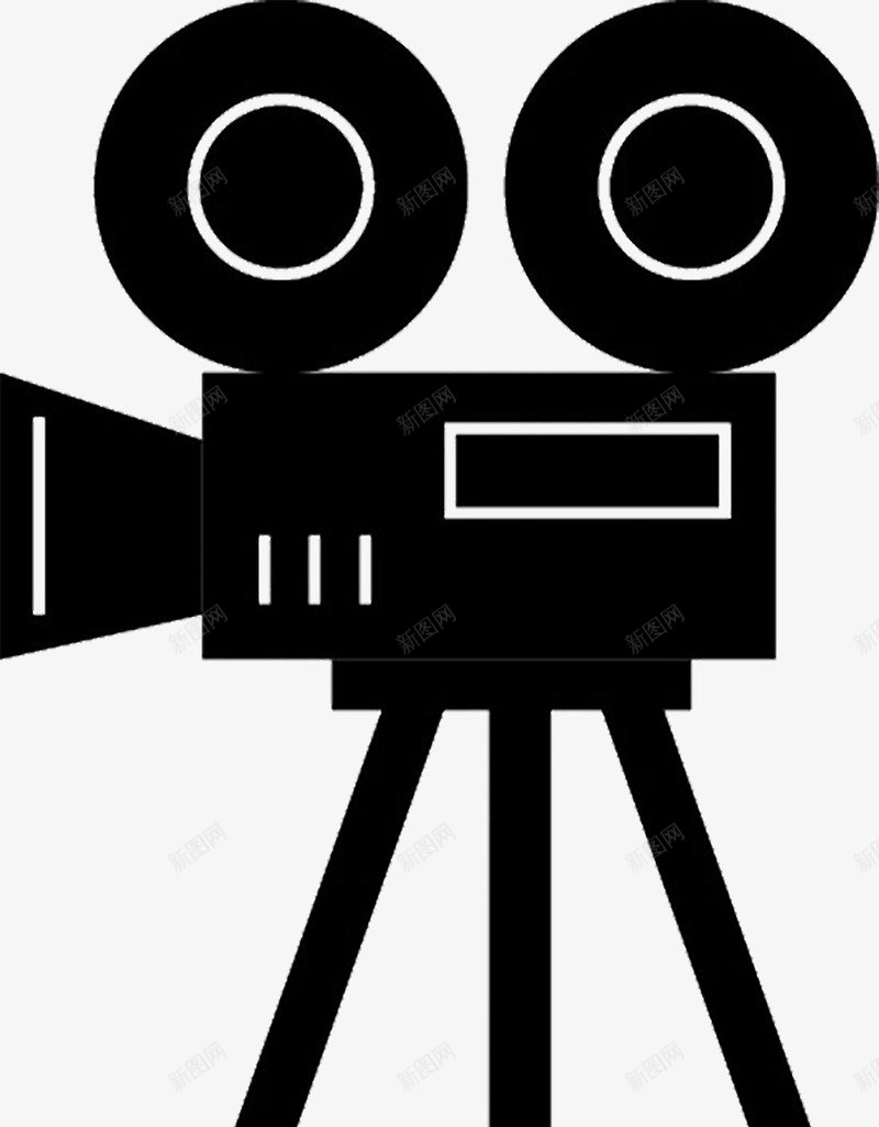 卡通录像png免抠素材_88icon https://88icon.com 剪影 卡通的 录像机 录像界面 手绘的 摄像 矢量的 简单的 黑色的