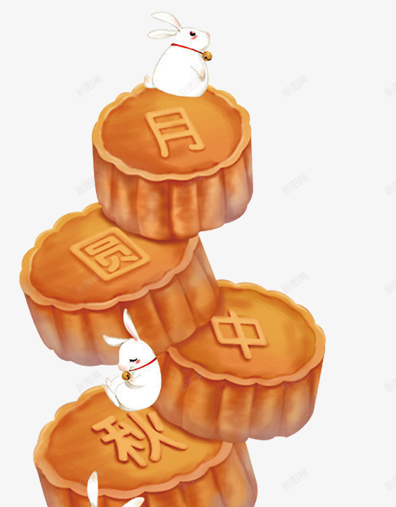 八月十五中秋节月饼psd免抠素材_88icon https://88icon.com 中秋 中秋节 八月十五 八月十五中秋节月饼 卡通 月兔 月圆 月饼 食物