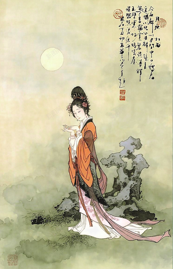 诗词插图png免抠素材_88icon https://88icon.com 中国画 古典 国画 图书插图 美术插图 艺术诗词 诗情画意 诗词插图